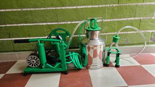 Hand with Electric Milking Machine