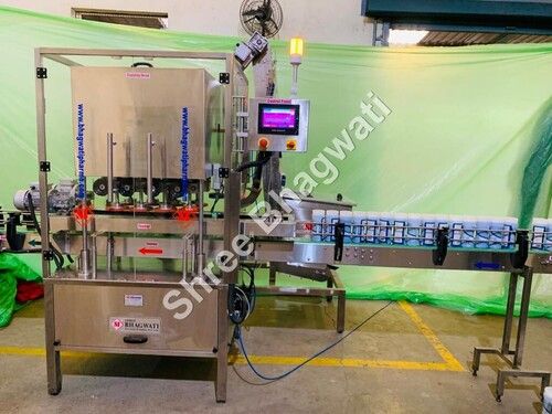 Automatic Linear Screw Capping Machine