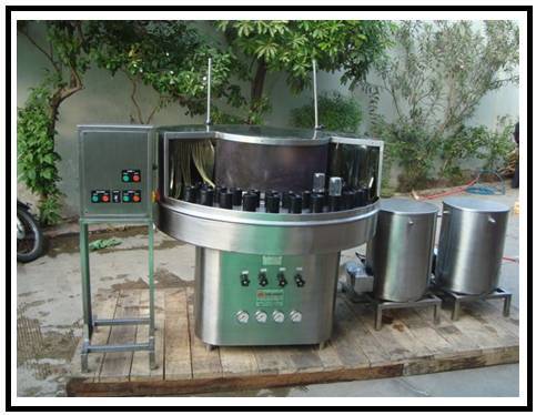 Rotary Bottle Washing Machine