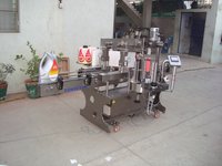 Automatic three side labelling Machine