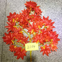 Red Maple Leaf Artificial Tree Leaves