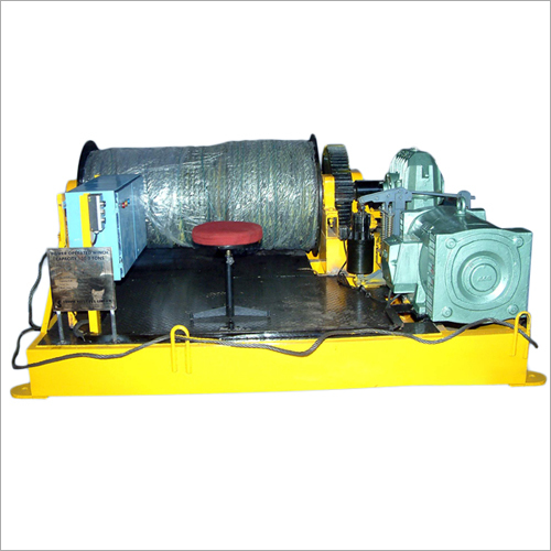 Electric Wire Rope Winch Manufacturer and Supplier in  Ahmedabad,Gujarat,India