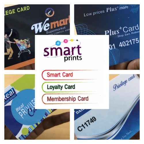 Plastic Membership Cards - PVC/Plastic, 0.80 mm Thickness, Glossy Finish, Flexible - Smooth Surface, Rectangular ATM Size, Unique Design, Quality Finish