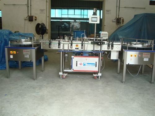 Automatic Vial Labeling Machine Capacity: 60-120 Bpm Kg/Hr