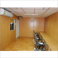 Modular Office Container - Steel, 20 Ft Dimensions | High Strength, Durable, Easily Assembled, Weather Resistant