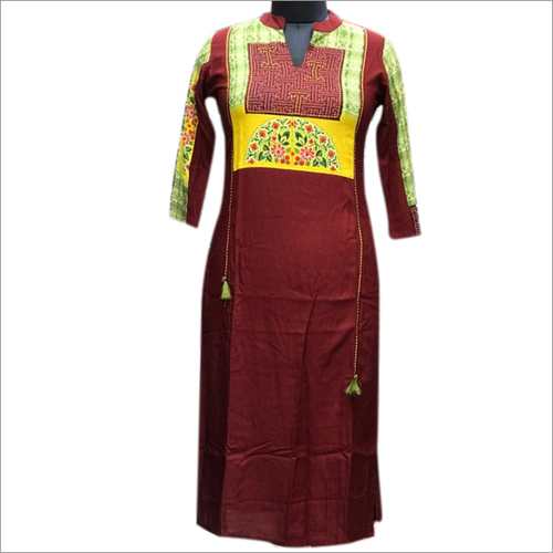 Straight Cotton Kurtis