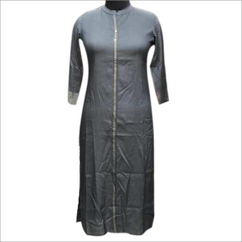 Ladies Chiffon Straight Kurtis