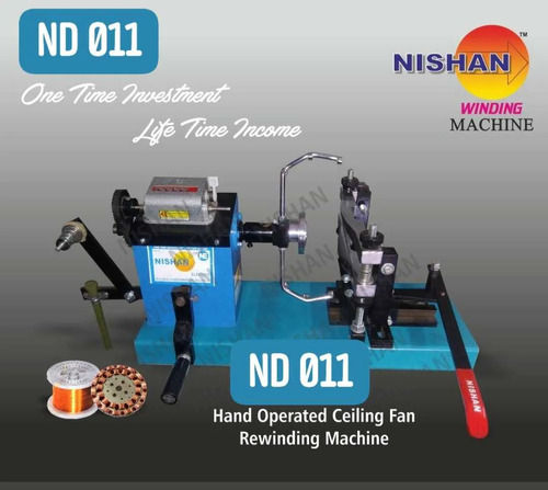 Hand Operating Fan Stator Coil Winding Machine