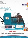 Electric Ceiling Fan Winding Machine - Feature: Low Energy Consumption