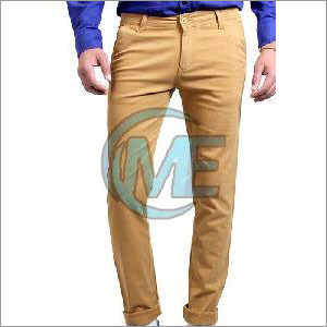 Mens Stretchable Cotton Trouser