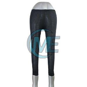Ladies Polyester Cotton Leggings