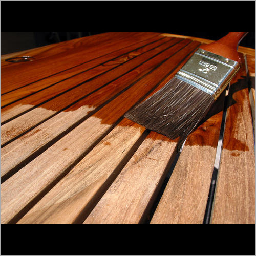Wood Coating - Liquid 98% Purity, Colorless Paint for Metal, Wood & Wall - Industrial Application, Water Dissolve Type, Brush Application Method, Weather Resistance 1