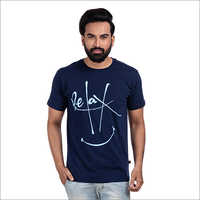 Mens Half Sleeve Printed T-shirt