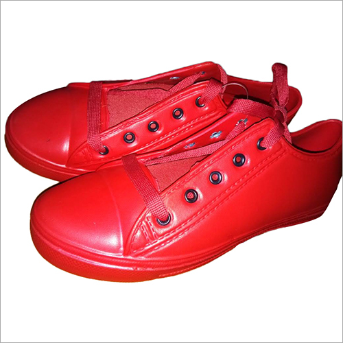 Men's Casual EVA Sneaker - Ethylene-Vinyl Acetate Material, Size 6 to 10, Red Color | Padded Foot-Bed, Shock-Absorbing Sole, Washable Design