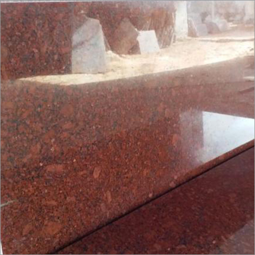 Imperial Red Granite slab