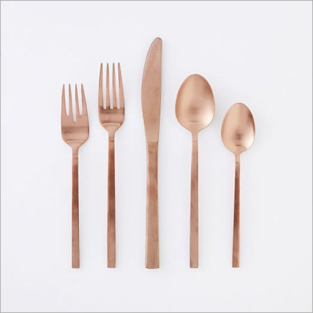 Copper Cutlery Set