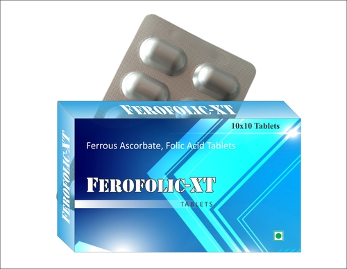 Ferrous Ascorbate with Folic Acid Tablet