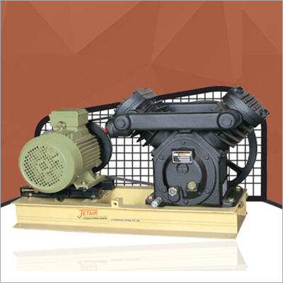 Two Stage Vacuum Pump - 3" Cylinder, 2 HP, 950 RPM, 10.8 CFM, 29.6" Hg | High Grade Components, Latest Techniques, International Quality Standards