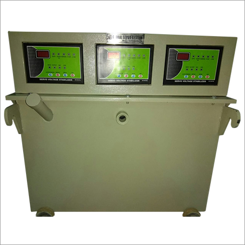 Digital Three Phase Oil Cooled Servo Voltage Stabilizer