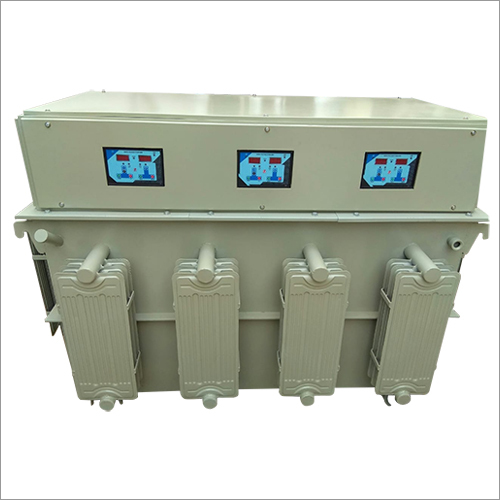 Three Phase Oil Cool Digital Servo Voltage Stabilizer