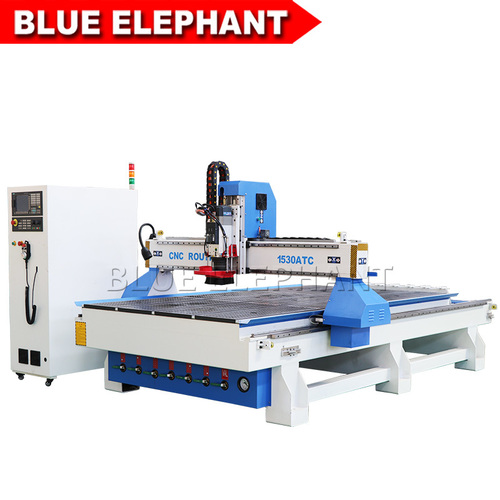 1530 ATC CNC Router Machine - 20 Kilograms, 0-24000 RPM Spindle Speed | Germany SIEMENS Control System, High Precision, Rotary Device Option, Vacuum Working Table