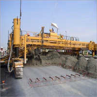 Yellow Concrete Paving Machine