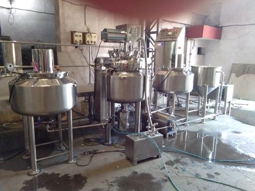 Cream/lotion manufacturing plant