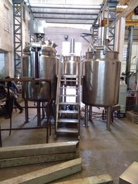 Cream/lotion manufacturing plant