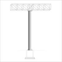 Highway Signage Board Iron Structure