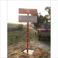 Roadside Directional Signage Application: Used For Define Of Road Signals