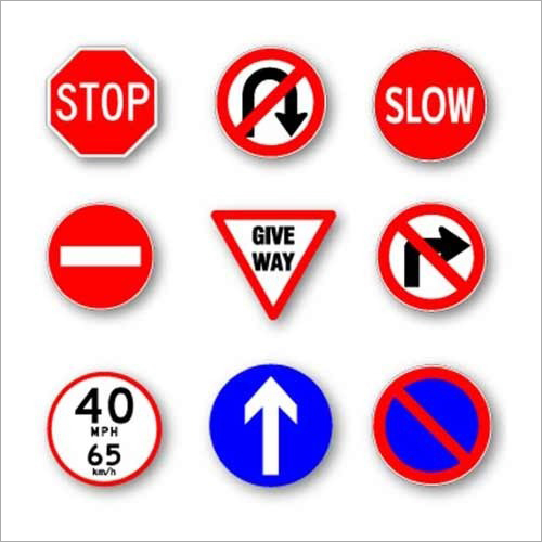 Traffic Rules Mandatory Sign Boards
