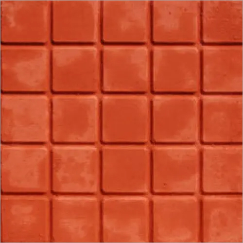 Orange Cadbury Checkered Tiles
