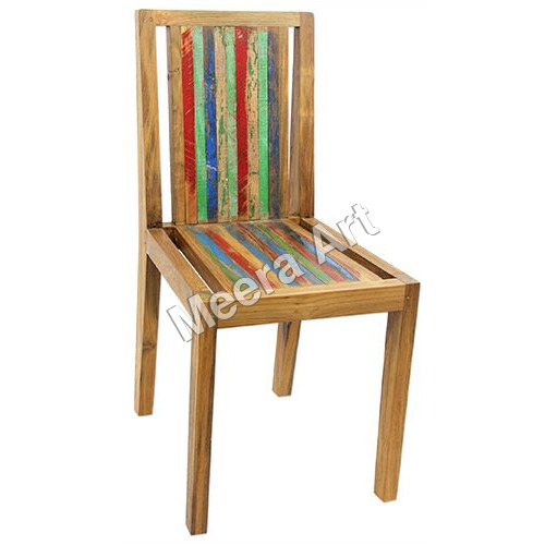 Reclaimed Wood Rustic Chair By Meera Art