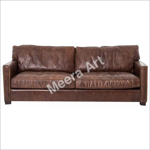 Double sheet Leather Sofa