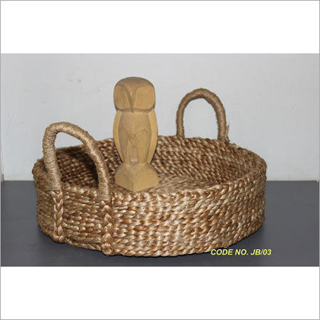 Jute Round Tray