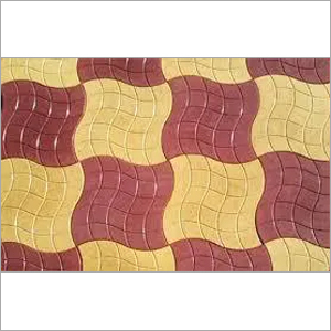Yellow Floor Interlocking Paver Blocks