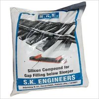 Silicon Compound for Railway Sleeper - Technical Grade 1 Kg Powder, Size 47.5 MM, Sand Material, Ideal for Gap Filling Below Sleeper