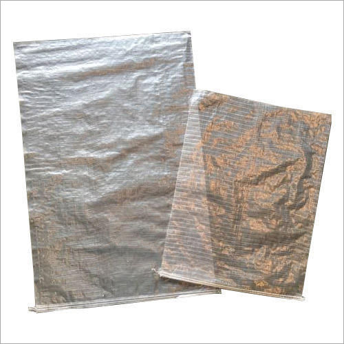 Golden Transparent Woven Sacks Bags