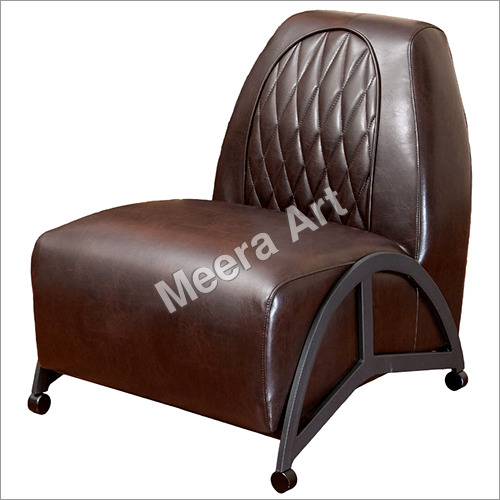 Single Seater Leather Sofa