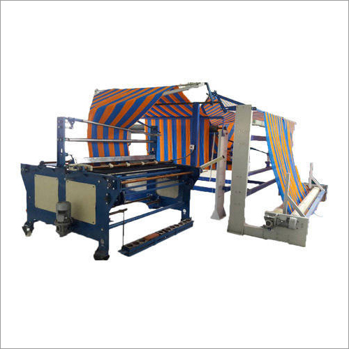 Green Shade Net Four Fold Plating Machine By REAL MAC INDUSTRIES