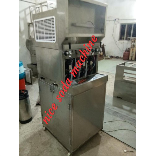 Semi Automatic SS Soda Dispenser Machine