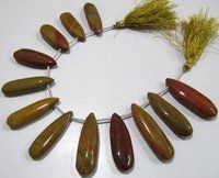 Natural Camel Agate Pear Shape Plain Smooth Briolette beads