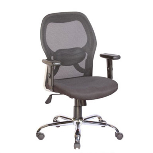 Black Staff Mesh Chair