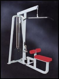 Lat Pulldown and Rowing Machine