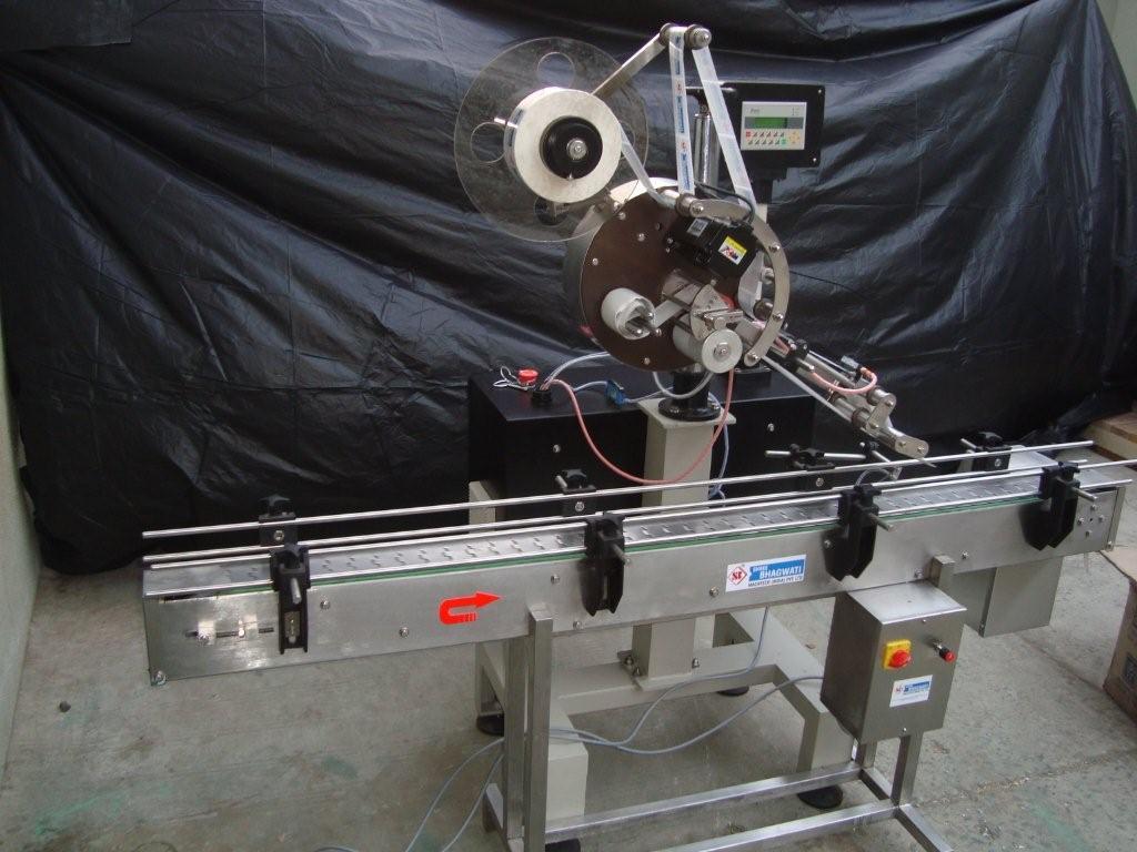 Automatic Top & Side Sticker Labelling Machine