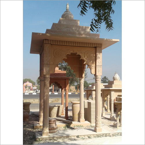 Carving Sandstone Temple