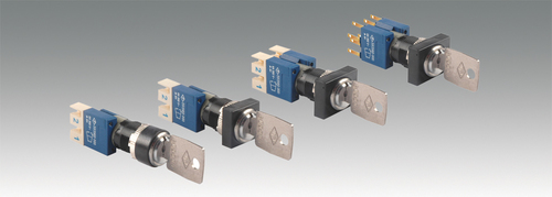 Key Lock Switches Contact Load: Low Power