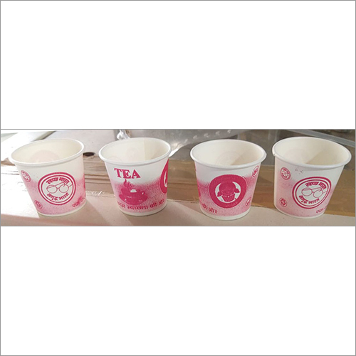 Tea Paper Cup - TNPL Paper 50 ml Size Multicolored Designs and Durable Build