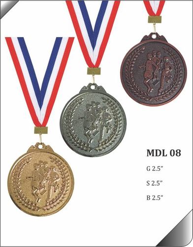 Round Marathon Medal
