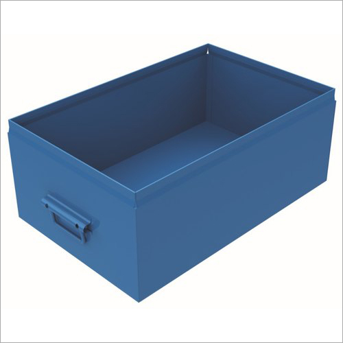 Rectangular Metal Bin